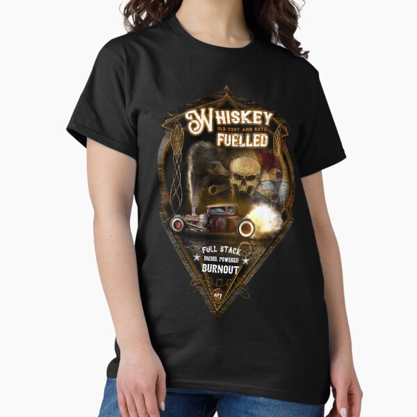 Item preview, Whiskey Fuelled Rat Rod Burnout designed and sold by parkie.