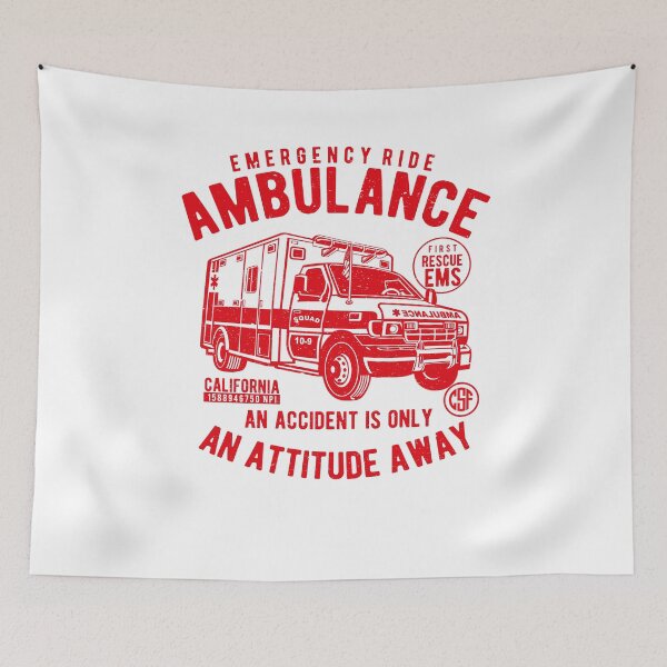 Item preview, Ambulance - Emergency Ride designed and sold by crazy-s-factory.