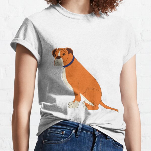 Bangers the boxer dog Classic T-Shirt