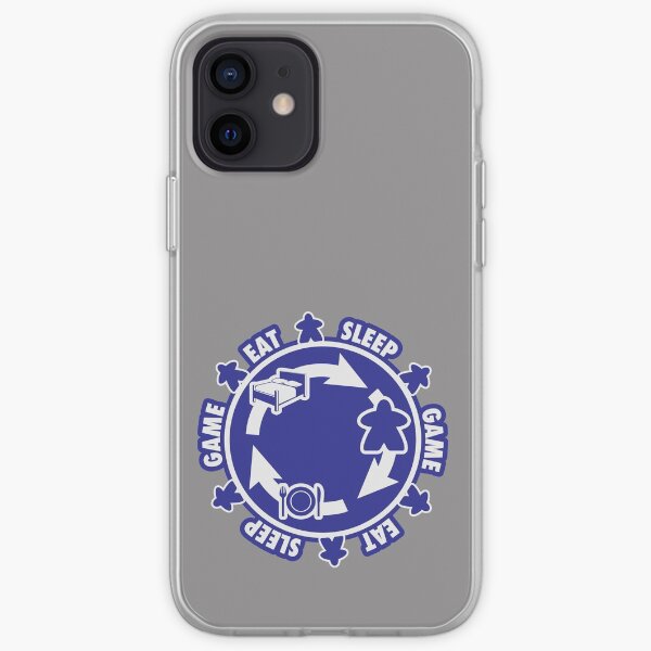 Eat • Sleep • Game - It's a vicious cycle... iPhone Soft Case