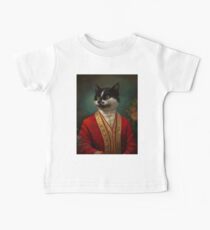 The Hermitage Court Waiter Cat Baby Tee