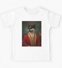 The Hermitage Court Waiter Cat Kids Tee