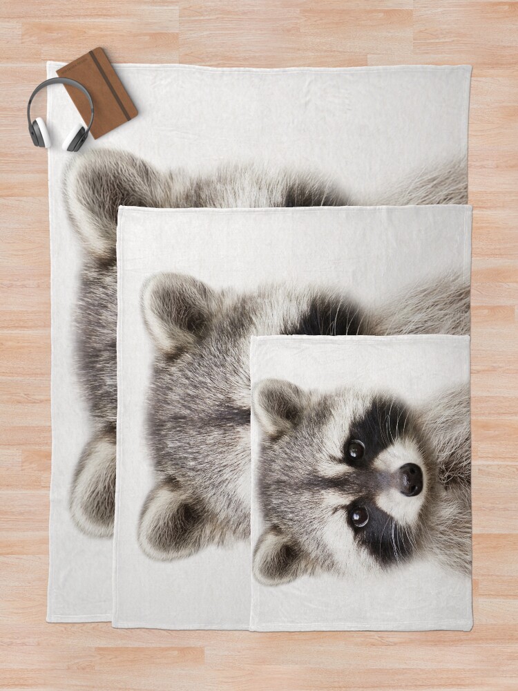 Raccoon baby online blanket