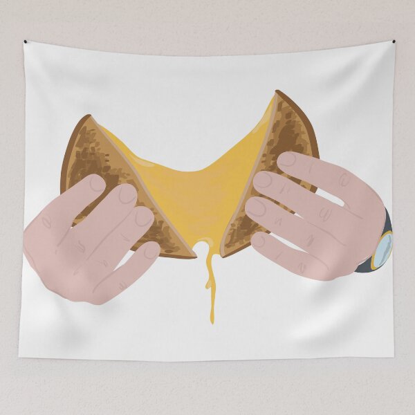 Item preview, Heroes of Youtube: Babish Melty Grilled Cheese Hands (t-shirt) designed and sold by countercolour.