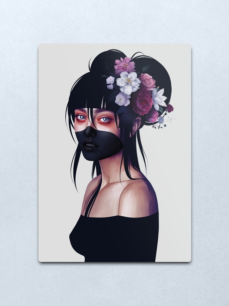 Alternate view of Nyx Metal Print