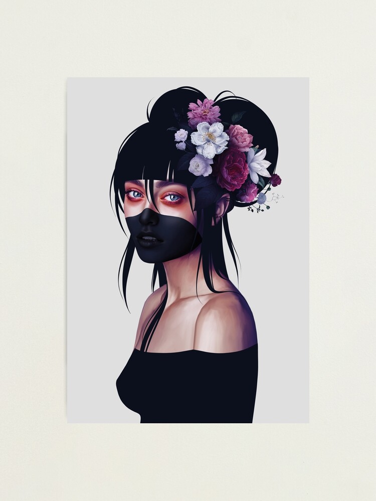 Thumbnail 1 of 3, Photographic Print, Nyx designed and sold by Laura-Rubin.