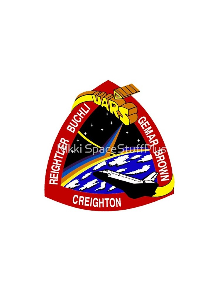 Thumbnail 4 of 4, iPhone Case, STS 48 Mission patch designed and sold by Spacestuffplus.