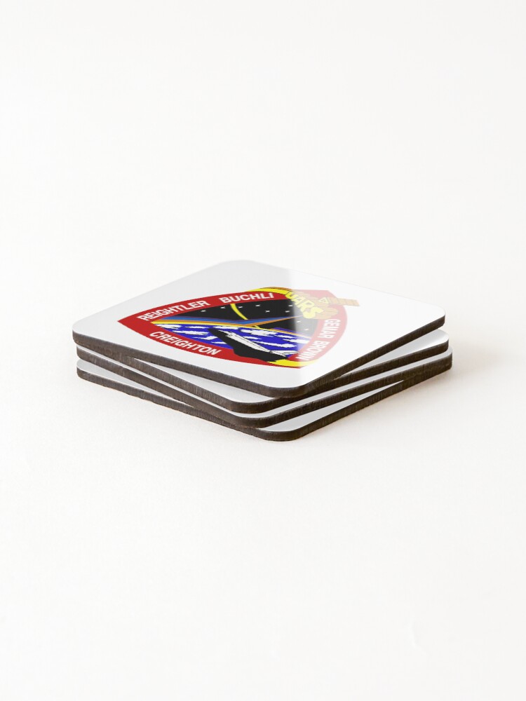 Thumbnail 4 of 5, Coasters (Set of 4), STS 48 Mission patch designed and sold by Spacestuffplus.