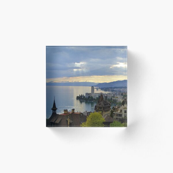 Montreux Evening Acrylic Block