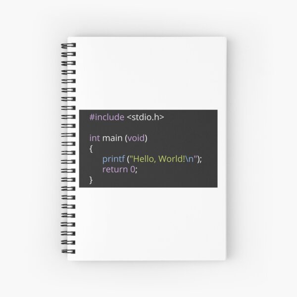 Item preview, Hello World! C programming designed and sold by IuriiVlasenko.