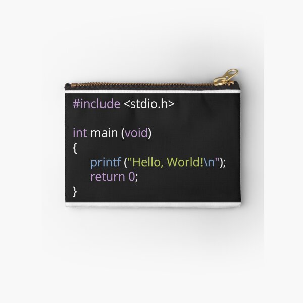 Item preview, Hello World! C programming designed and sold by IuriiVlasenko.