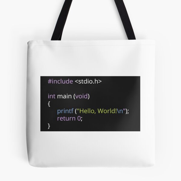 Item preview, Hello World! C programming designed and sold by IuriiVlasenko.