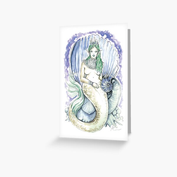Mother of Pearls Greeting Card