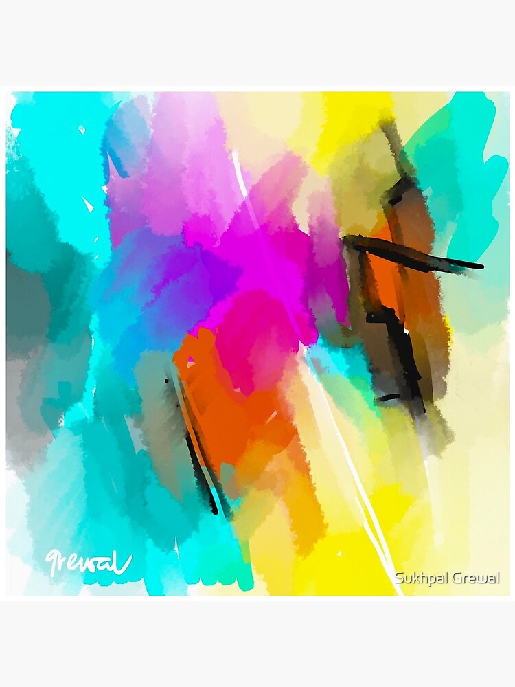 Summer abstract 1 by Sukhpalgrewal