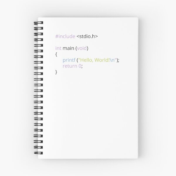 Item preview, Hello World! C programming designed and sold by IuriiVlasenko.