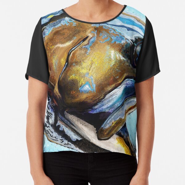 Vista previa del artículo con la obra «Pintura de la cabeza de la trucha de arroyo de los arroyos de montaña», diseñado y vendido por fishweardesigns.