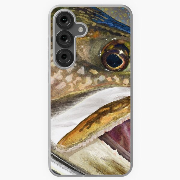 Item preview, Lake Trout Head Painting designed and sold by fishweardesigns.