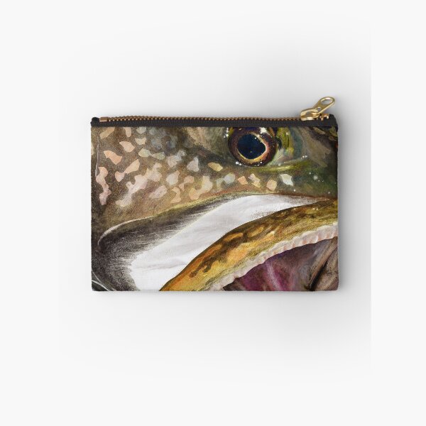 Item preview, Lake Trout Head Painting designed and sold by fishweardesigns.