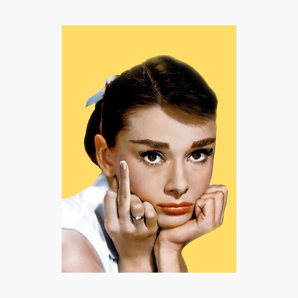 Hepburn Photographic Print