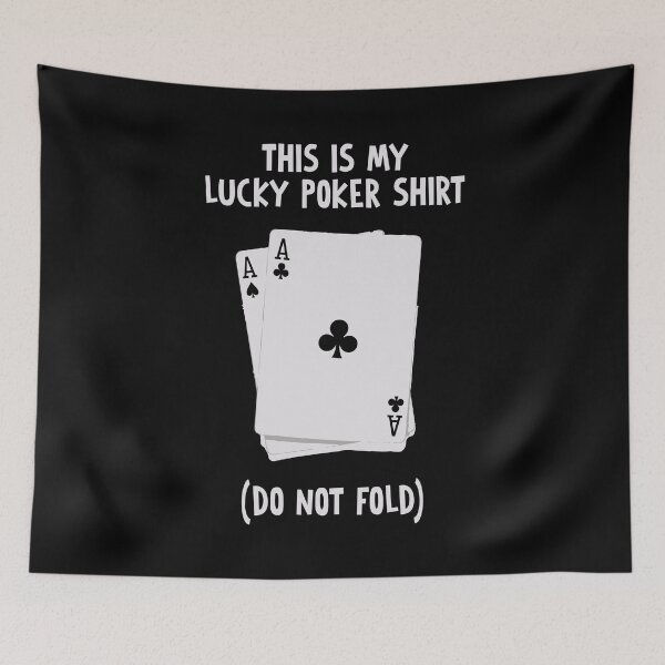 Item preview, Lucky poker shirt, do not fold designed and sold by Mohja-Design.
