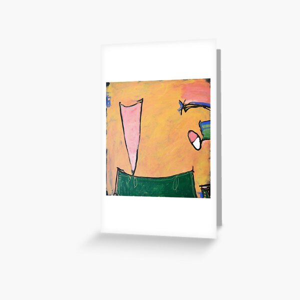 Performance Piece #3 abstract Greeting Card