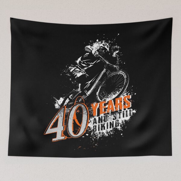 Item preview, Mountain biker - 40th birthday designed and sold by JIGGO.