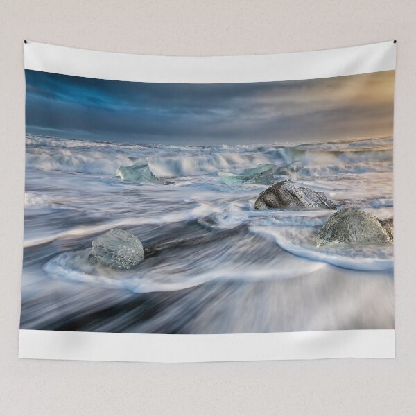 Item preview, Diamond Beach Iceland IV designed and sold by PhotoArt by Joan Carroll.