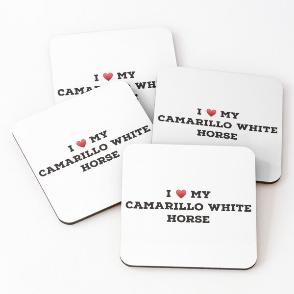 Item preview, I Love My Camarillo White Horse designed and sold by Yviemakes.