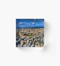 Tel Aviv center Acrylic Block