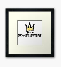 King Framed Print