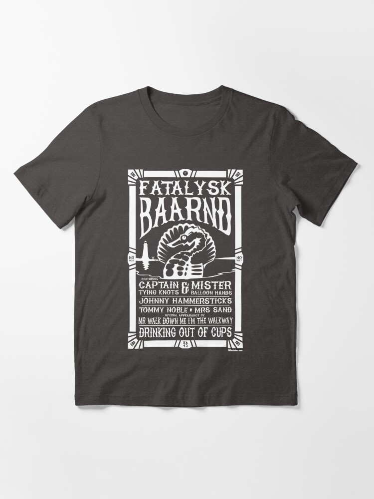 Alternate view of Drinking out of Cups Tribute - WHITE INK Essential T-Shirt