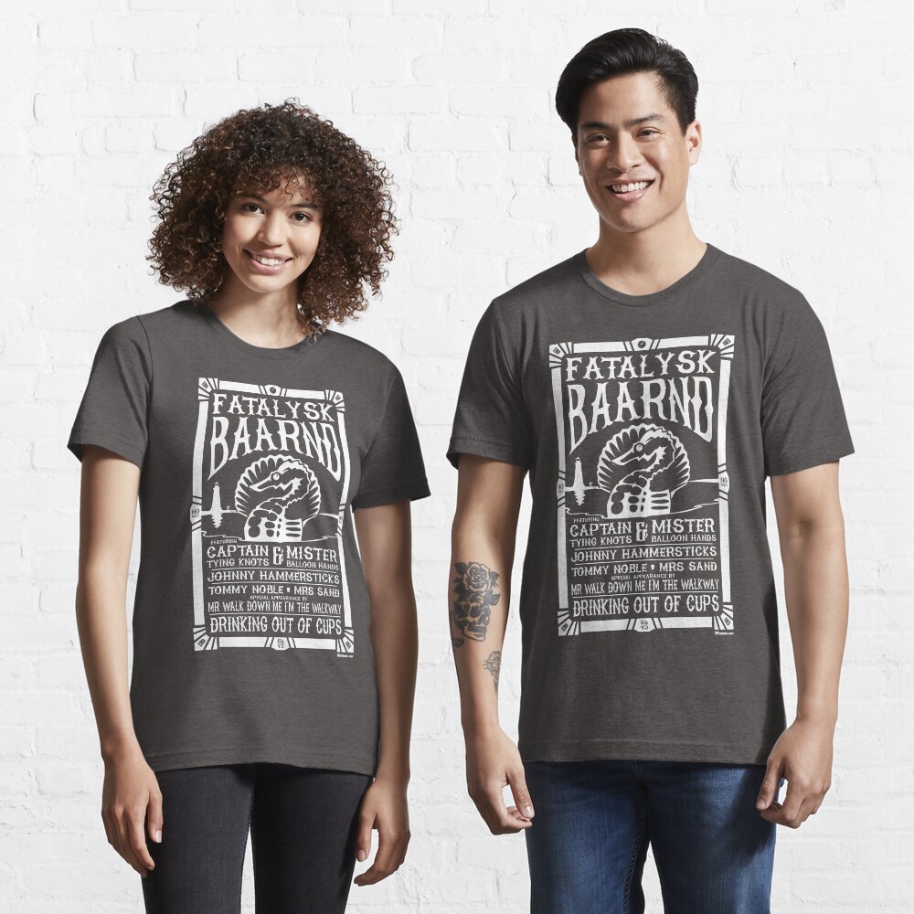 Drinking out of Cups Tribute - WHITE INK Essential T-Shirt