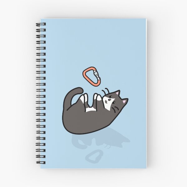Item preview, Carabiner Cat! - Maverick designed and sold by climbingcatt.