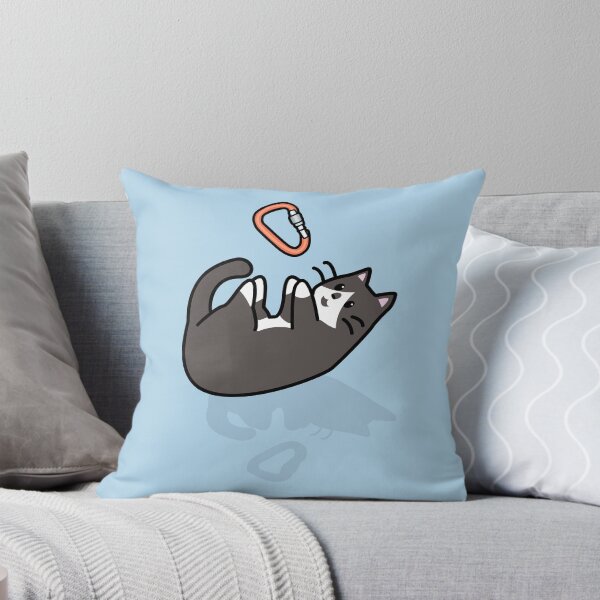 Item preview, Carabiner Cat! - Maverick designed and sold by climbingcatt.