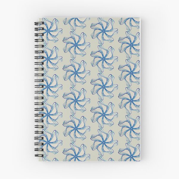 Item preview, Spirograph Shades of Blue Pinwheel Pattern designed and sold by TravellingAlle.