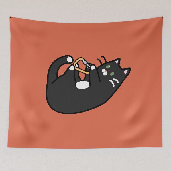 Item preview, Carabiner Cat! - Mr. Jingles designed and sold by climbingcatt.