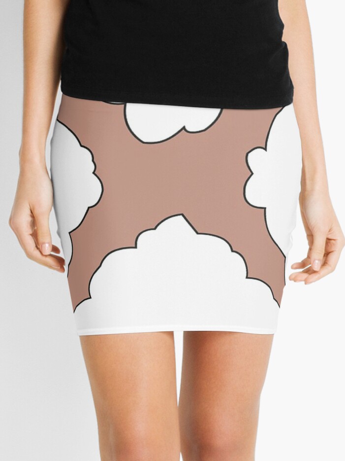 one piece mini skirt