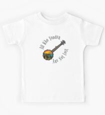 Camiseta para niños Todos los que no están perdidos