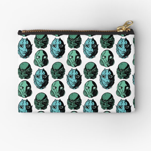 Evolution of (Fish)Man Zipper Pouch
