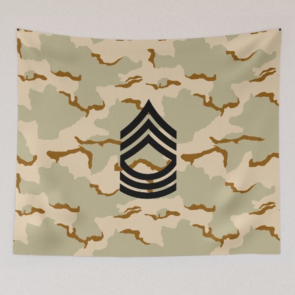 Item preview, Master Sergeant (Desert Camo) designed and sold by Jared Davies.
