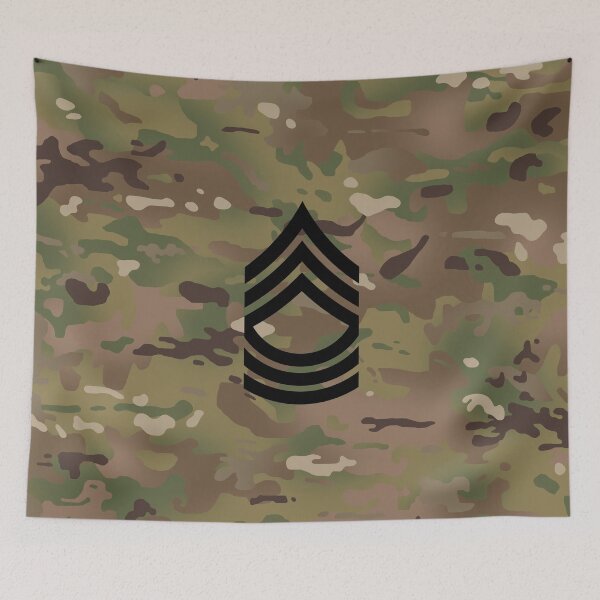 Item preview, Master Sergeant (Camo) designed and sold by Jared Davies.