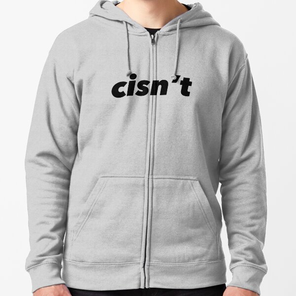 Cisn’t (Noir) Veste zippée à capuche