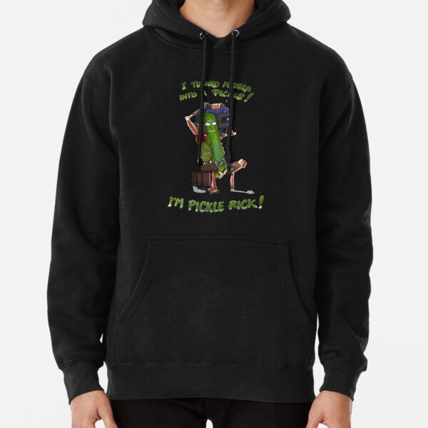 rick and morty pickle rick hoodie
