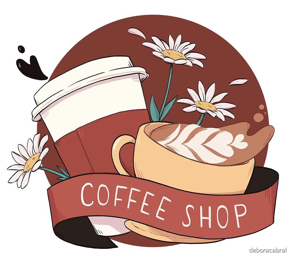 "coffee shop au tropes series" by deboracabral Redbubble