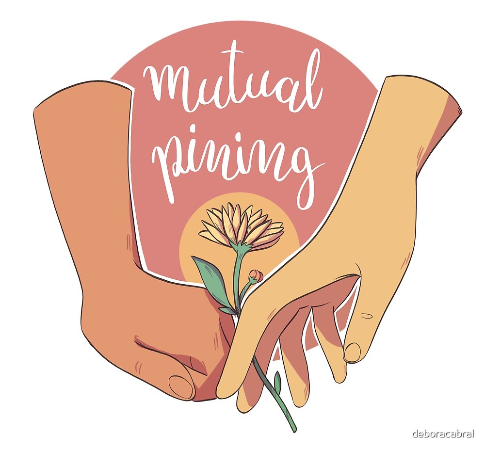 "mutual Pining - Tropes Series" By Deboracabral | Redbubble