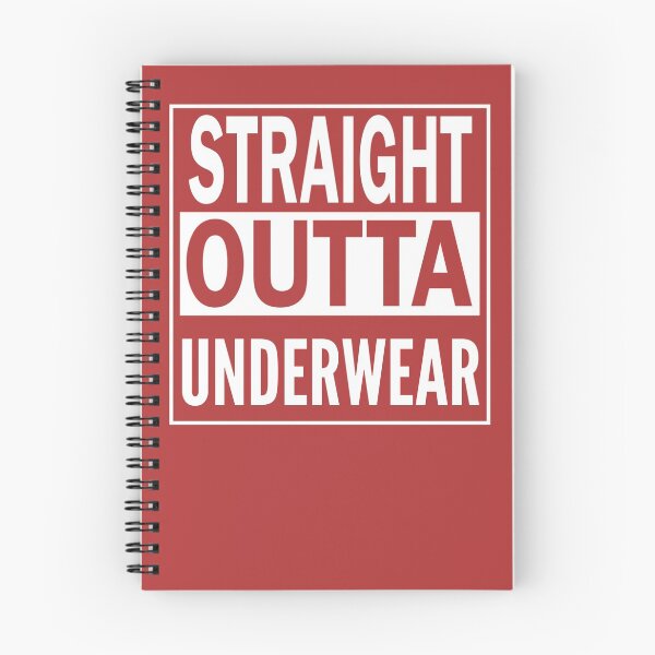 Item preview, Straight Outta Underwear Design designed and sold by wordsonly.