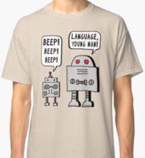 Beeping Robot Classic T-Shirt