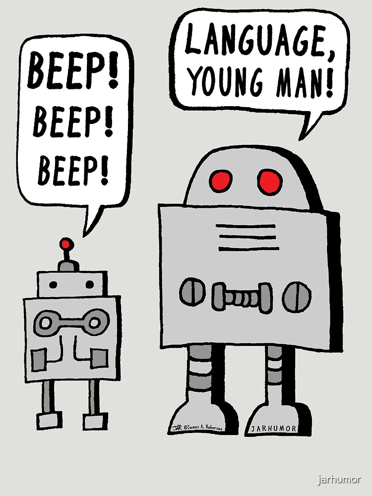 Beeping Robot by jarhumor