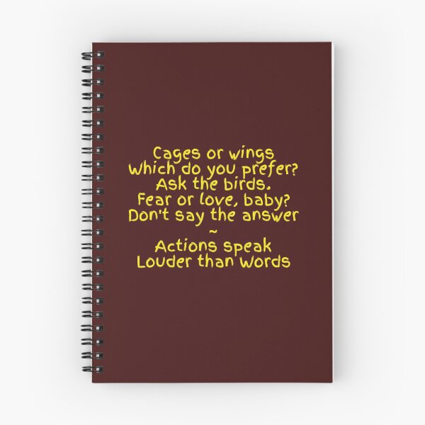 Item preview, Louder Than Words designed and sold by jilljillbinks.