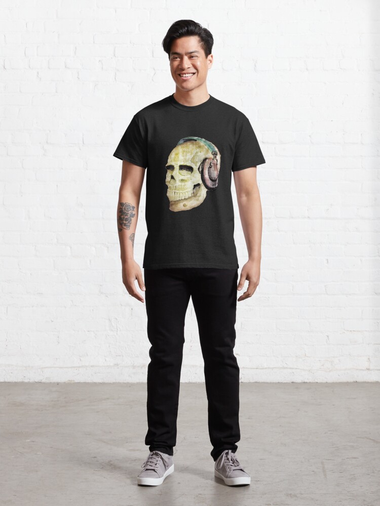 Alternate view of Skull House Rock Classic T-Shirt